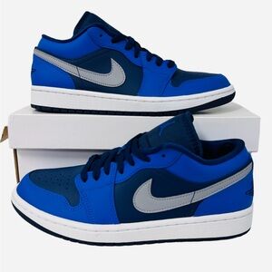Nike Air Jordan 1 Low Retro “Game Royal Blue Void” DC0774-400 Women’s Size 8.5